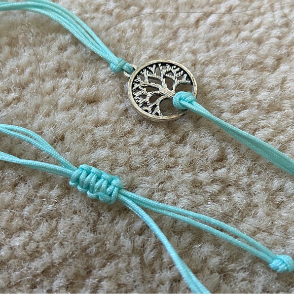 Set of 3 String Bracelets Infinity, Tree of Life & Beaded Multi Strand - Picture 5 of 7